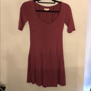 Silence + Noise 3/4 sleeve dress